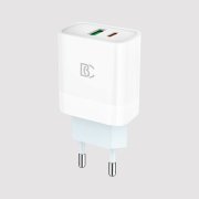 Сетевое зарядное устройство BC C62 USB/Type-C (белое) — 1