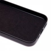 Чехол-накладка - SM002 экокожа SafeMag для Apple iPhone 15 Pro (черная) — 3