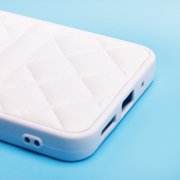Чехол-накладка экокожа для Xiaomi Poco C55 (белая) — 3