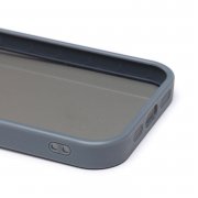 Чехол-накладка для Apple iPhone 15 (серая) — 2