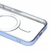 Чехол-накладка SafeMag для Apple iPhone 15 (синяя) — 3