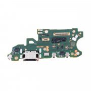 Шлейф для Huawei Honor X8c плата на системный разъем/микрофон премиум — 2