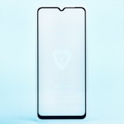 Защитное стекло для Xiaomi Poco C40 (полное покрытие) (черное) — 1