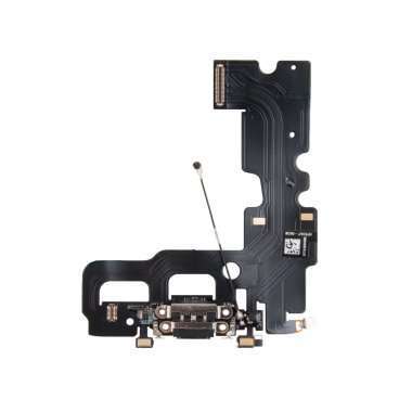 Шлейф для Apple iPhone 7 на разъем зарядки/микрофон (черный) Шлейф для Apple iPhone 7 на разъем зарядки/микрофон (черный)