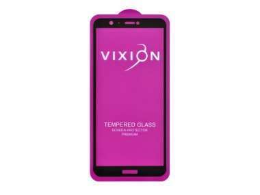 Защитное стекло для Huawei P Smart (полное покрытие)(черное) &mdash; 1