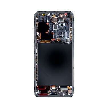 Дисплейный модуль с тачскрином для Huawei P40 Pro (черный) — 2