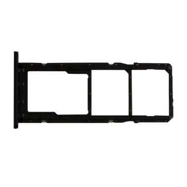 Контейнер SIM для Samsung Galaxy A02s (A025F) (черный) &mdash; 2