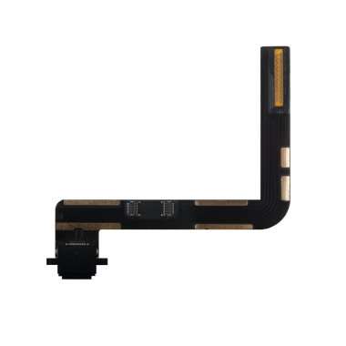 Шлейф для Apple iPad 10.2 2021 на разъем зарядки (черный) &mdash; 1