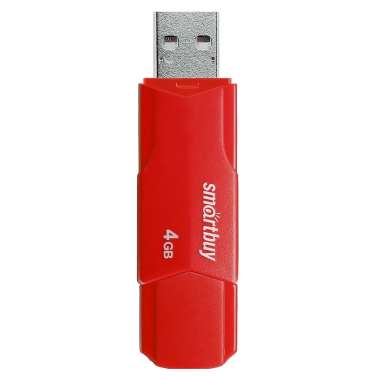 USB-флеш 4GB SmartBuy CLUE (красная) &mdash; 5