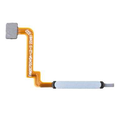 Шлейф для Xiaomi Redmi 10 + сканер отпечатка пальца (белый) &mdash; 1