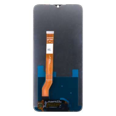 Дисплей с тачскрином для Realme C35 (черный) — 2