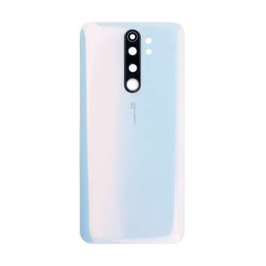 Задняя крышка для Xiaomi Redmi Note 8 Pro (белая) Премиум — 1