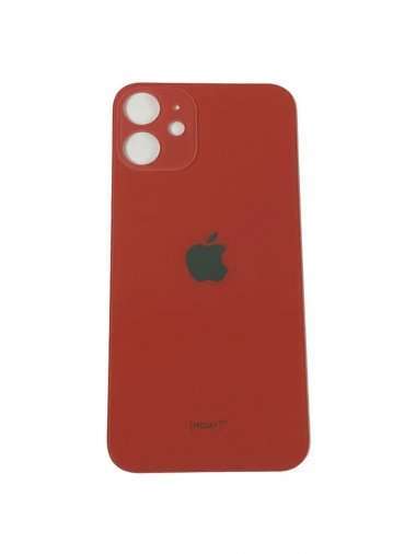 Задняя крышка для Apple iPhone 12 mini (красная) — 1