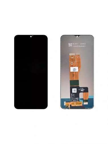 Дисплей с тачскрином для Realme C30s (черный) (AAA) — 1