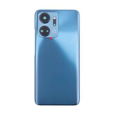 Задняя крышка для Huawei Honor X7a (синяя) Премиум — 2