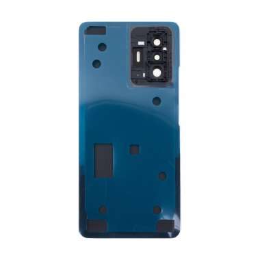 Задняя крышка для Xiaomi 11T (голубая) Премиум &mdash; 1