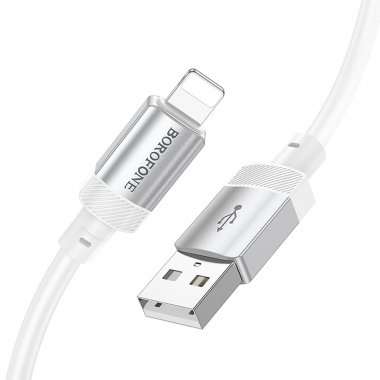 Кабель Borofone BX108 (USB - lightning) 100см (белый) — 4