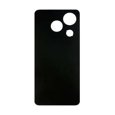 Задняя крышка для Tecno Spark 20C (черная) премиум &mdash; 1
