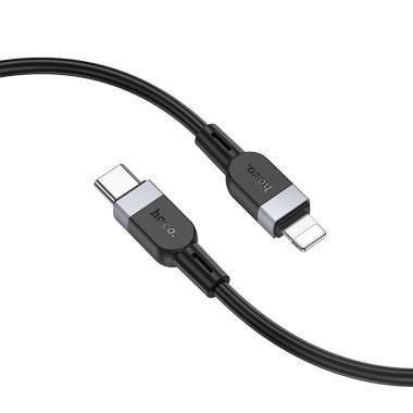Кабель Hoco X109 PD (Type C - lightning) 300см 3A (черный) — 4