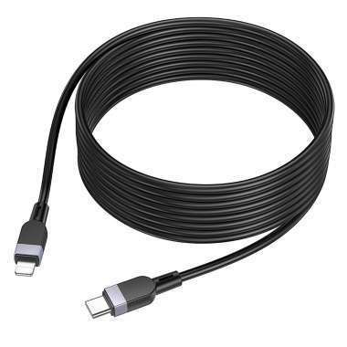 Кабель Hoco X109 PD (Type C - lightning) 300см 3A (черный) — 2