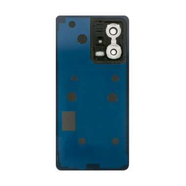 Задняя крышка для Xiaomi Redmi Note 12 Pro 5G (черная) Премиум &mdash; 1