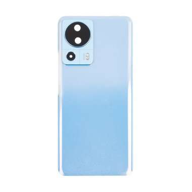 Задняя крышка для Xiaomi 13 Lite (голубая) Премиум &mdash; 2